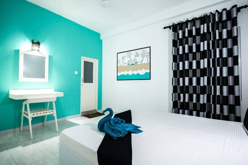 Privates Doppel-/Zweibettzimmer im The Surfer TS2 Camp, Weligama, Sri Lanka – Foto 1