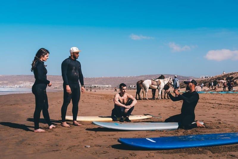 Pre-surf brief on Tamraght beach