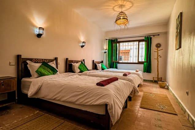 Gemeinschaftszimmer im The Surfer Surfstyle Camp, Tamraght, Marokko – Foto 1