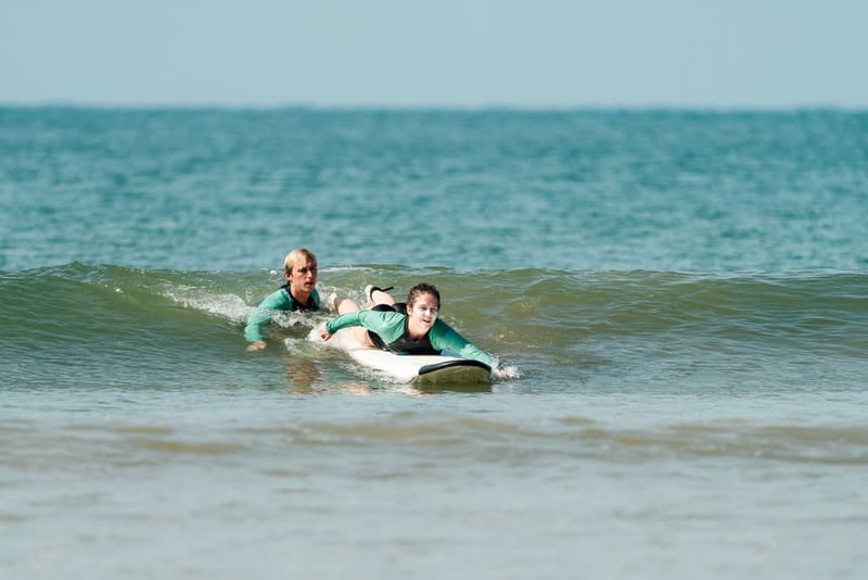 Surf lesson