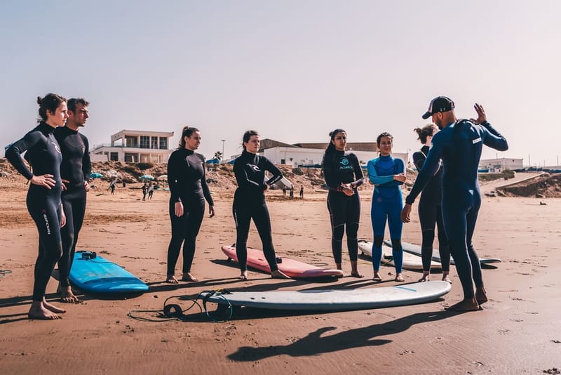 Surf training