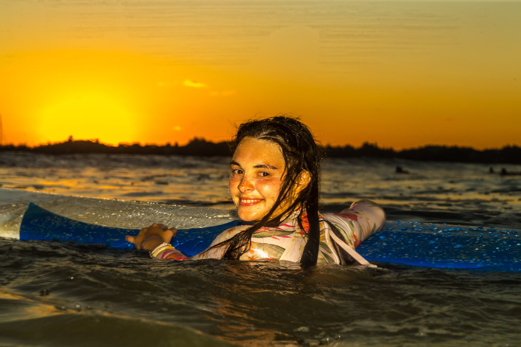 sunset surf beach break